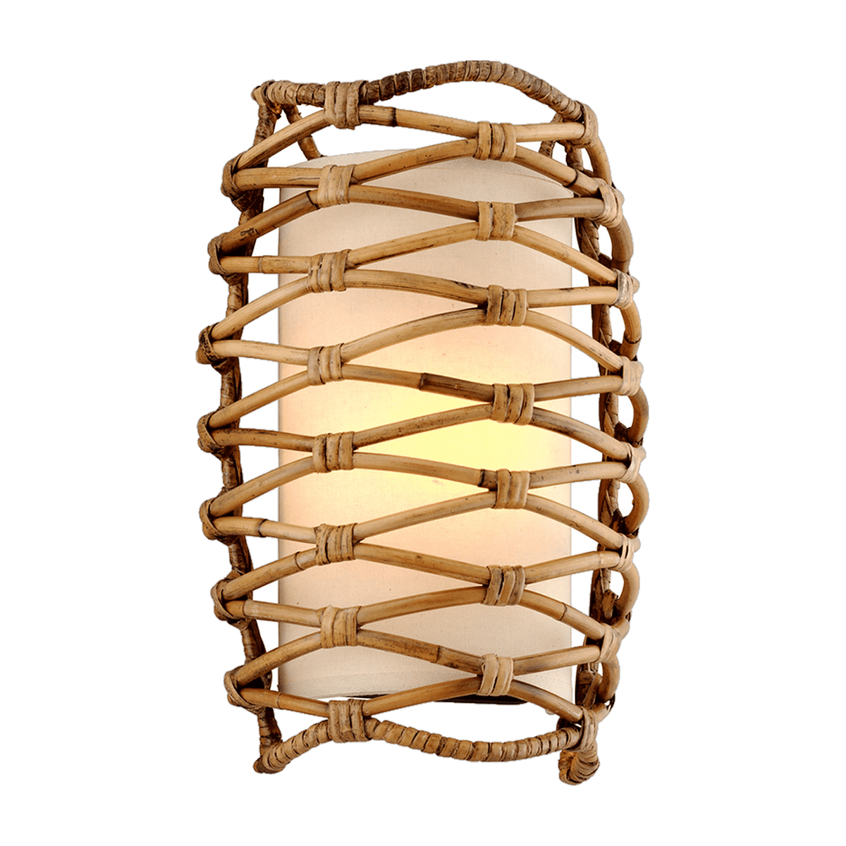 Applique murale en fer bronze texturé 26x37cm Balboa - Troy Lighting - The Cool Republic