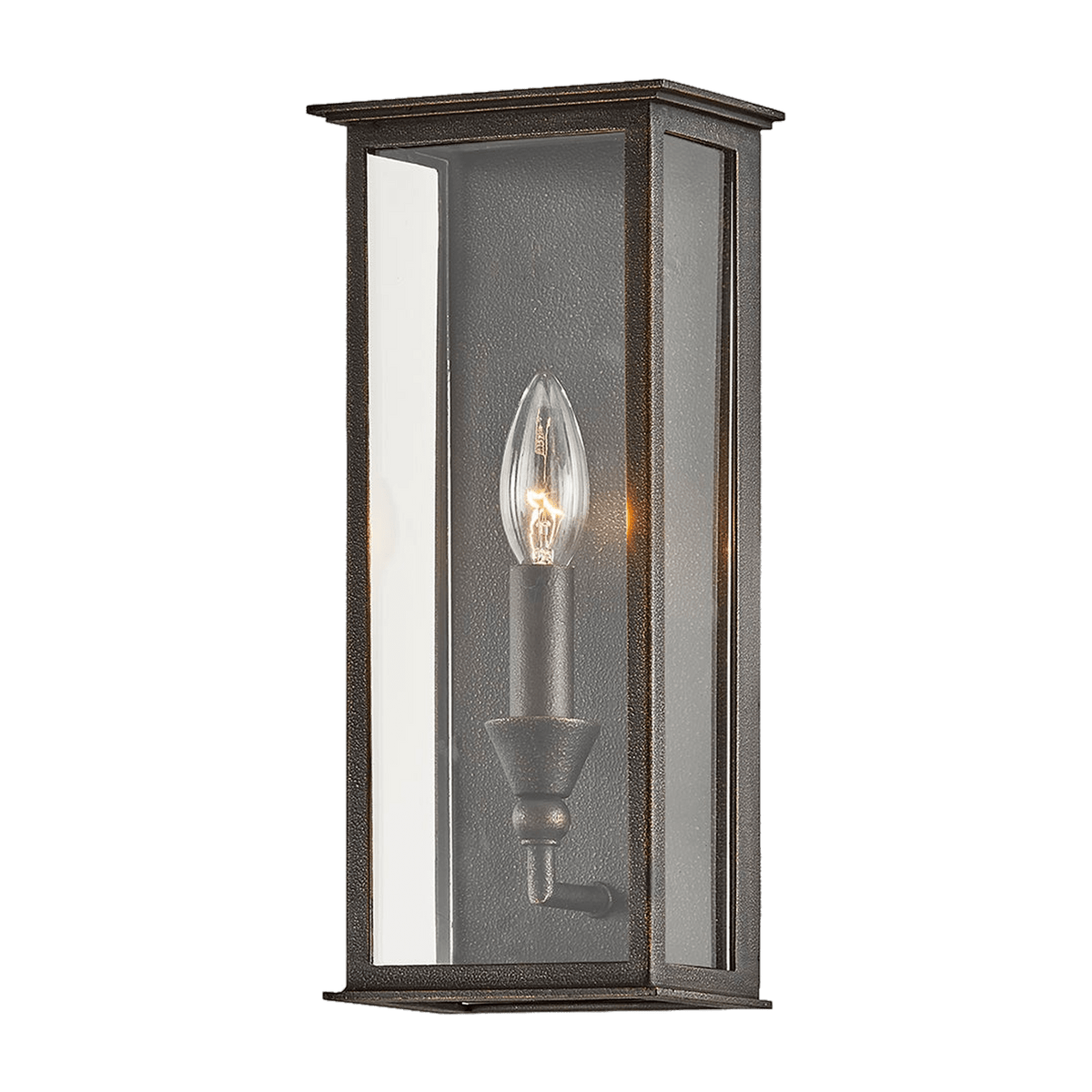 Applique murale en fer bronze vieilli 15x34cm Chauncey - Troy Lighting - The Cool Republic