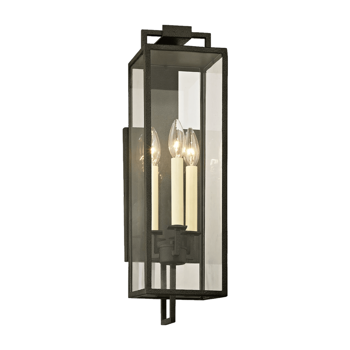 Applique murale en fer fer forgé 15x55cm Beckham - Troy Lighting - The Cool Republic