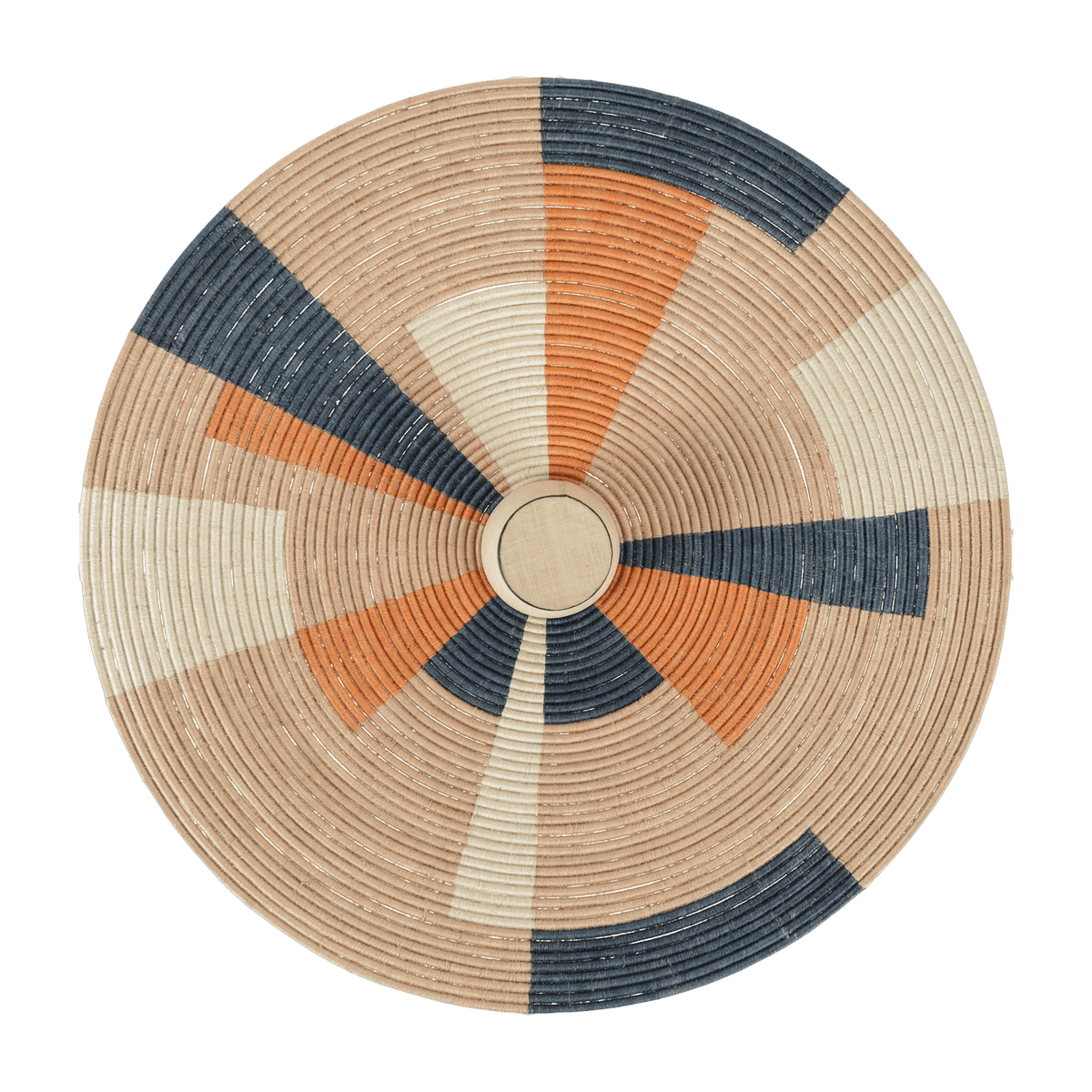 Applique murale en fibre d'abaca beige sable 60 cm PARROT - Forestier - The Cool Republic