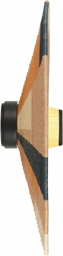 Applique murale en fibre d'abaca beige sable 60 cm PARROT - Forestier - The Cool Republic