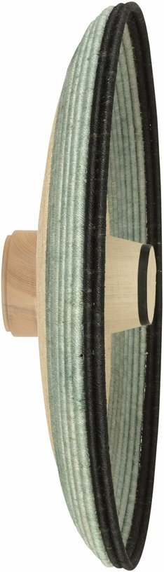 Applique murale en fibre d'abaca bleu 80 cm GRASS - Forestier - The Cool Republic
