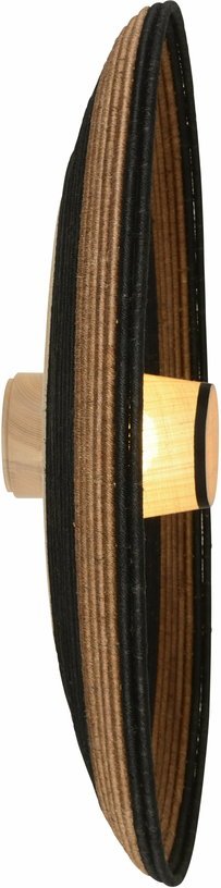 Applique murale en fibre d'abaca marron 60 cm GRASS - Forestier - The Cool Republic