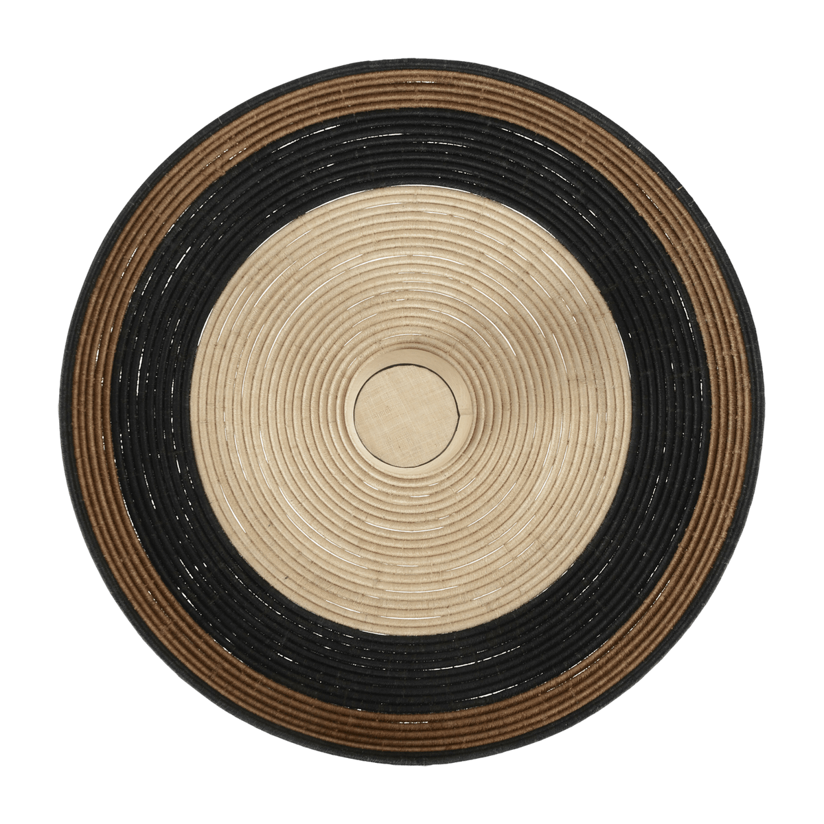 Applique murale en fibre d'abaca marron 60 cm GRASS - Forestier - The Cool Republic
