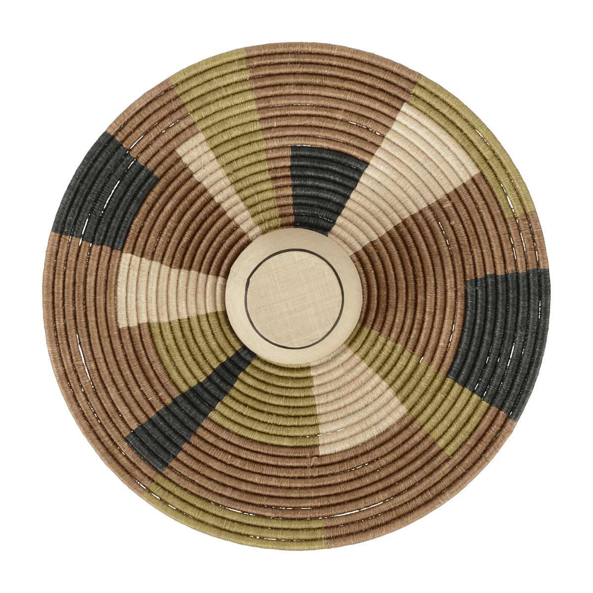 Applique murale en fibre d'abaca marron 60 cm PARROT - Forestier - The Cool Republic