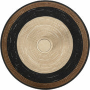 Applique murale en fibre d'abaca marron 80 cm GRASS - Forestier - The Cool Republic
