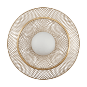 Applique murale en laiton 45,3x21,8cm Faraday up - Umage - The Cool Republic