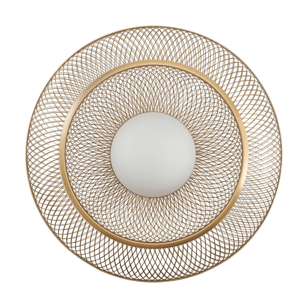 Applique murale en laiton 45,3x21,8cm Faraday up - Umage - The Cool Republic