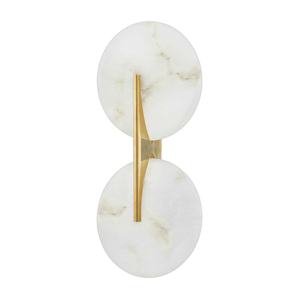 Applique murale en laiton laiton ancien 25x53cm Asteria - Corbett Lighting - The Cool Republic