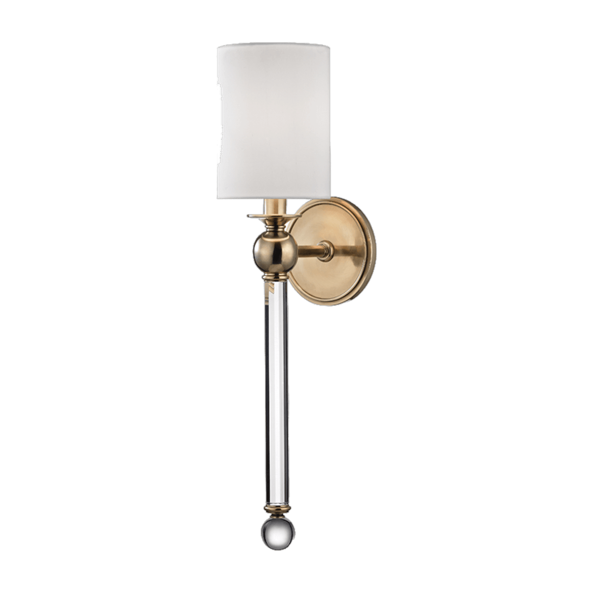 Applique murale en laiton laiton vieilli 13x57cm Gordon - Hudson Valley Lighting - The Cool Republic