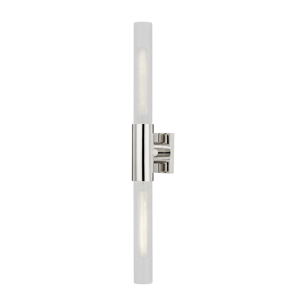 Applique murale en laiton nickel poli 11x70cm Asher - Hudson Valley Lighting - The Cool Republic