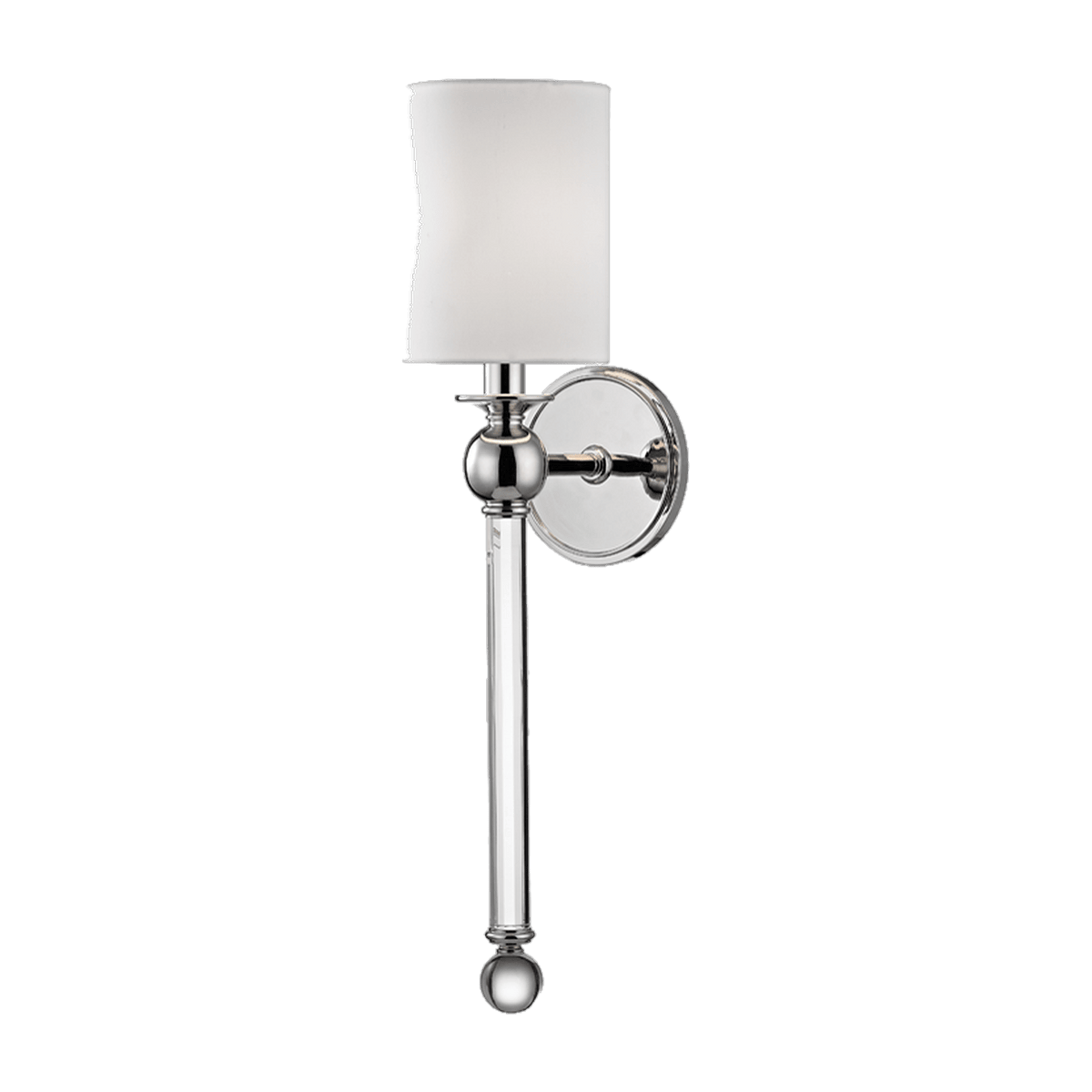 Applique murale en laiton nickel poli 13x57cm Gordon - Hudson Valley Lighting - The Cool Republic