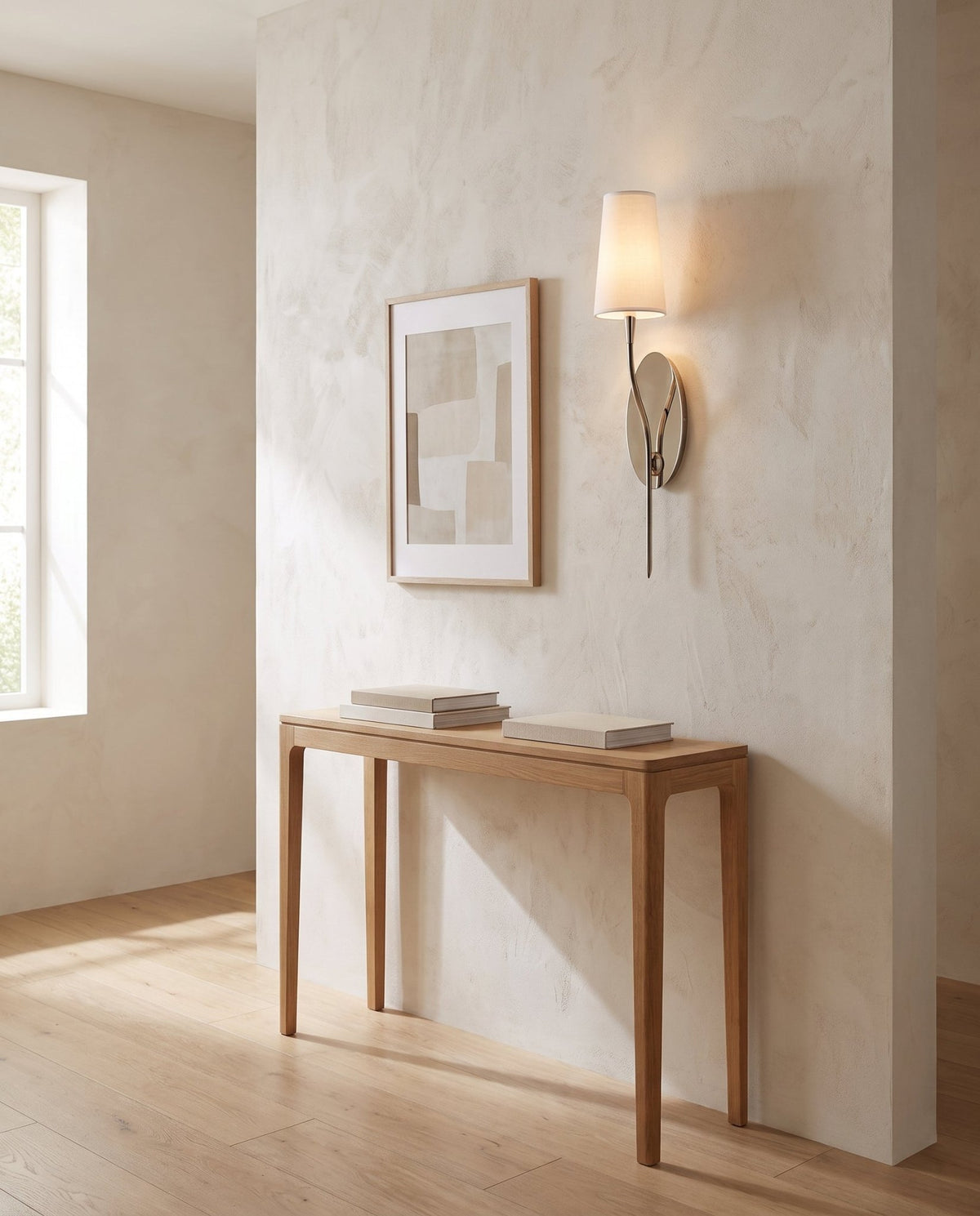 Applique murale en laiton nickel poli 13x65cm Rutland - Hudson Valley Lighting - The Cool Republic
