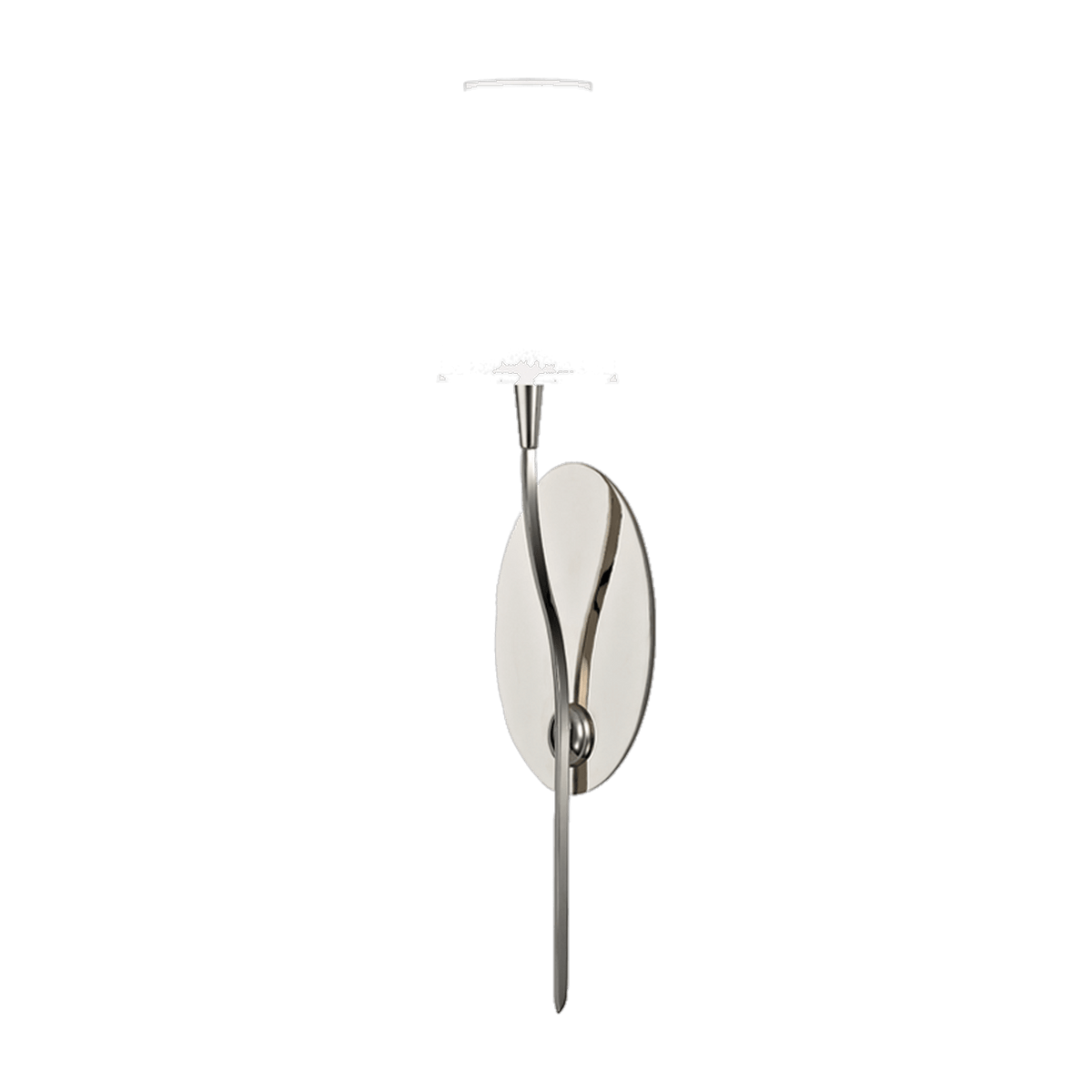 Applique murale en laiton nickel poli 13x65cm Rutland - Hudson Valley Lighting - The Cool Republic