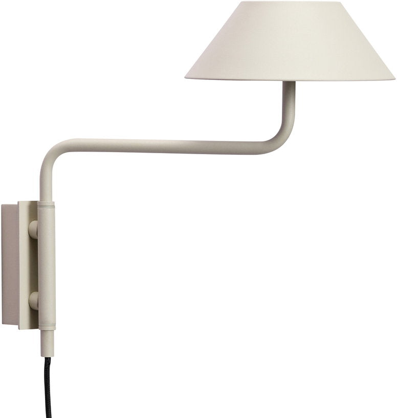 Applique murale en métal beige Cover - Hübsch