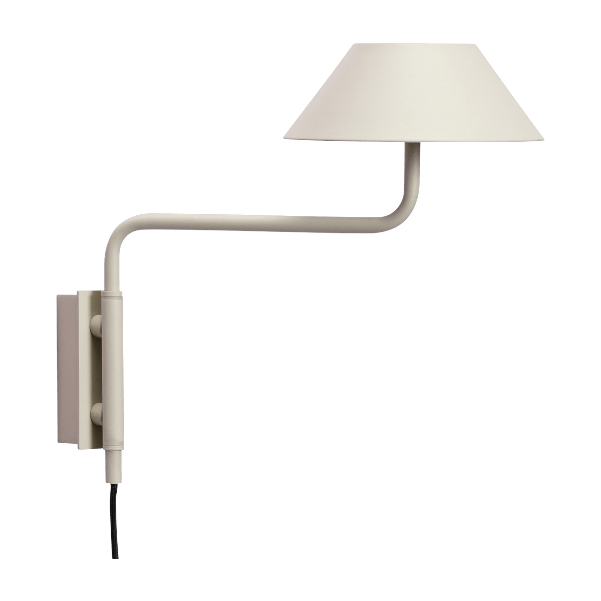 Applique murale en métal beige Cover - Hübsch - The Cool Republic