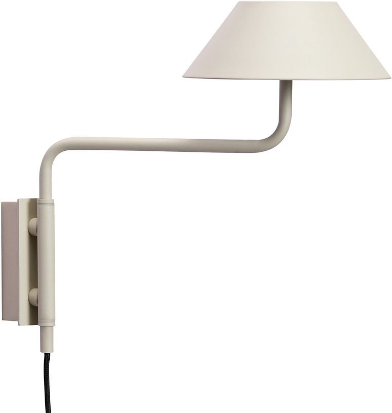 Applique murale en métal beige Cover - Hübsch - The Cool Republic