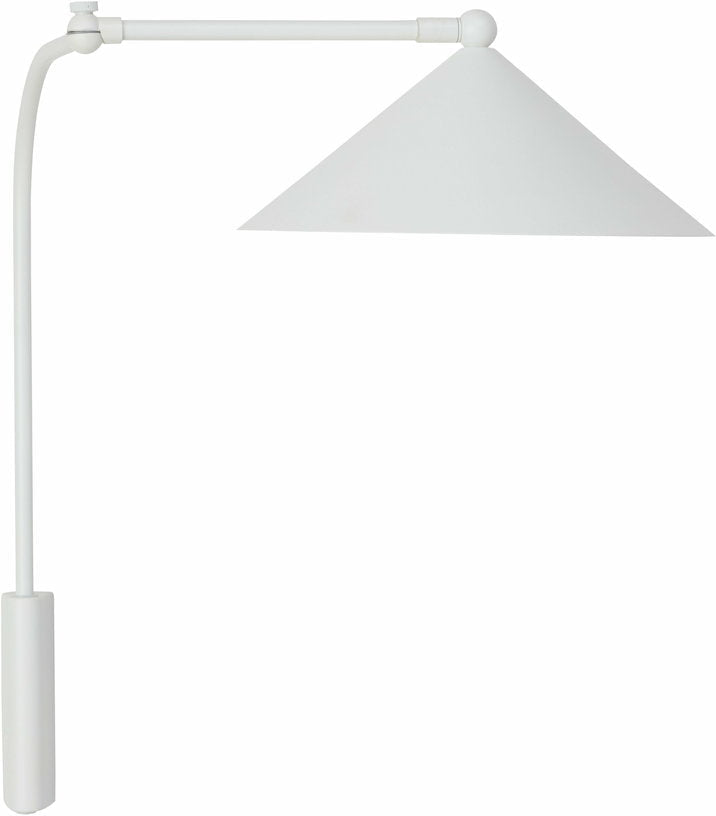 Applique murale en métal blanche 51cm Kasa - OYOY - The Cool Republic
