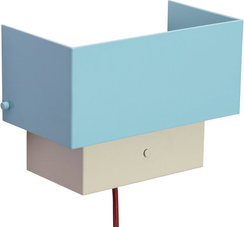 Applique murale en métal bleu et beige Arte - Hübsch