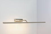 Applique murale en nickel satiné 101cm Airy - CVL Luminaires