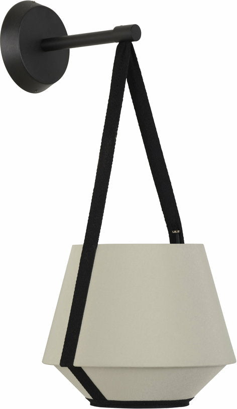 Applique murale en tissu vert olive 20 cm CARRIE - Forestier - The Cool Republic