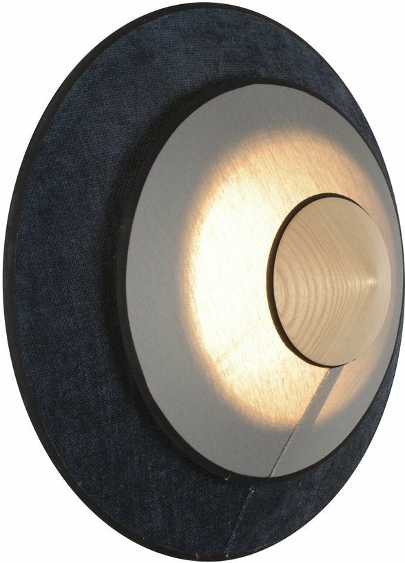 Applique murale en velours bleu Midnite 34 cm CYMBAL - Forestier - The Cool Republic