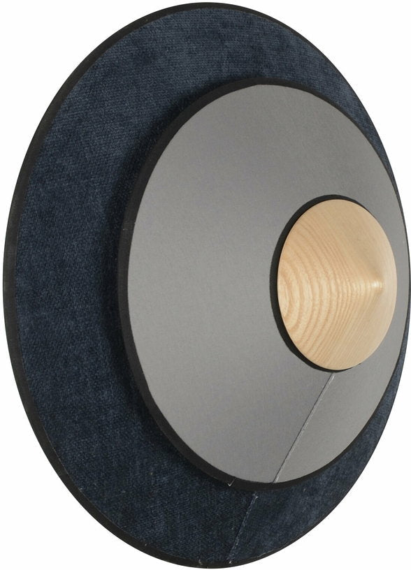 Applique murale en velours bleu Midnite 34 cm CYMBAL - Forestier - The Cool Republic