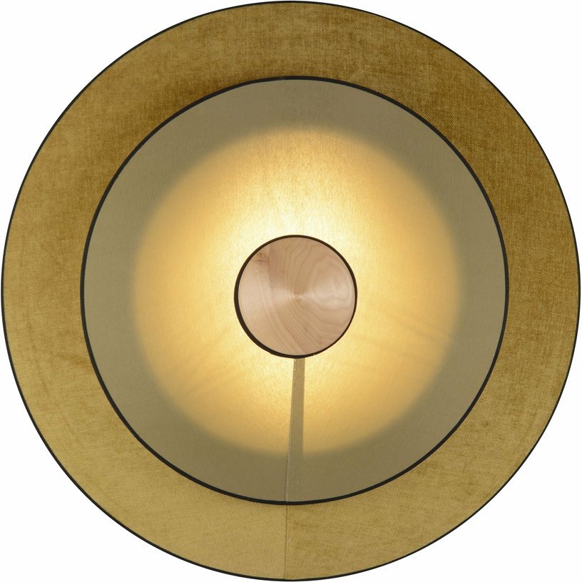 Applique murale en velours bronze 70 cm CYMBAL - Forestier - The Cool Republic