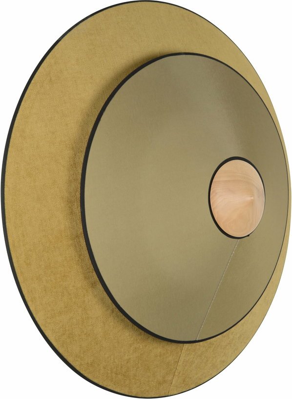 Applique murale en velours bronze 70 cm CYMBAL - Forestier - The Cool Republic