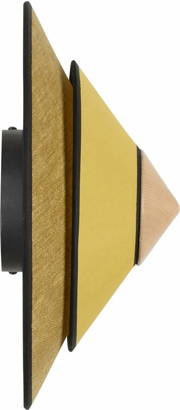 Applique murale en velours doré Oro 34 cm CYMBAL - Forestier - The Cool Republic