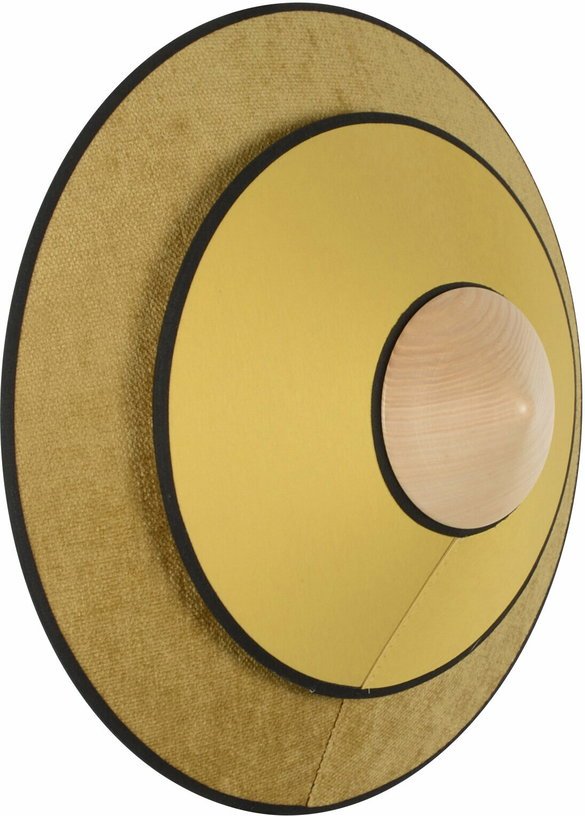 Applique murale en velours doré Oro 34 cm CYMBAL - Forestier - The Cool Republic