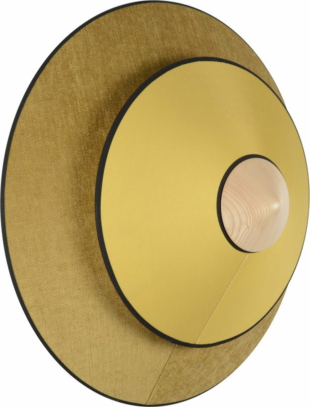 Applique murale en velours doré Oro 50 cm CYMBAL - Forestier - The Cool Republic