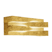 Applique murale feuille d'or 30 cm Cross - Panzeri - The Cool Republic