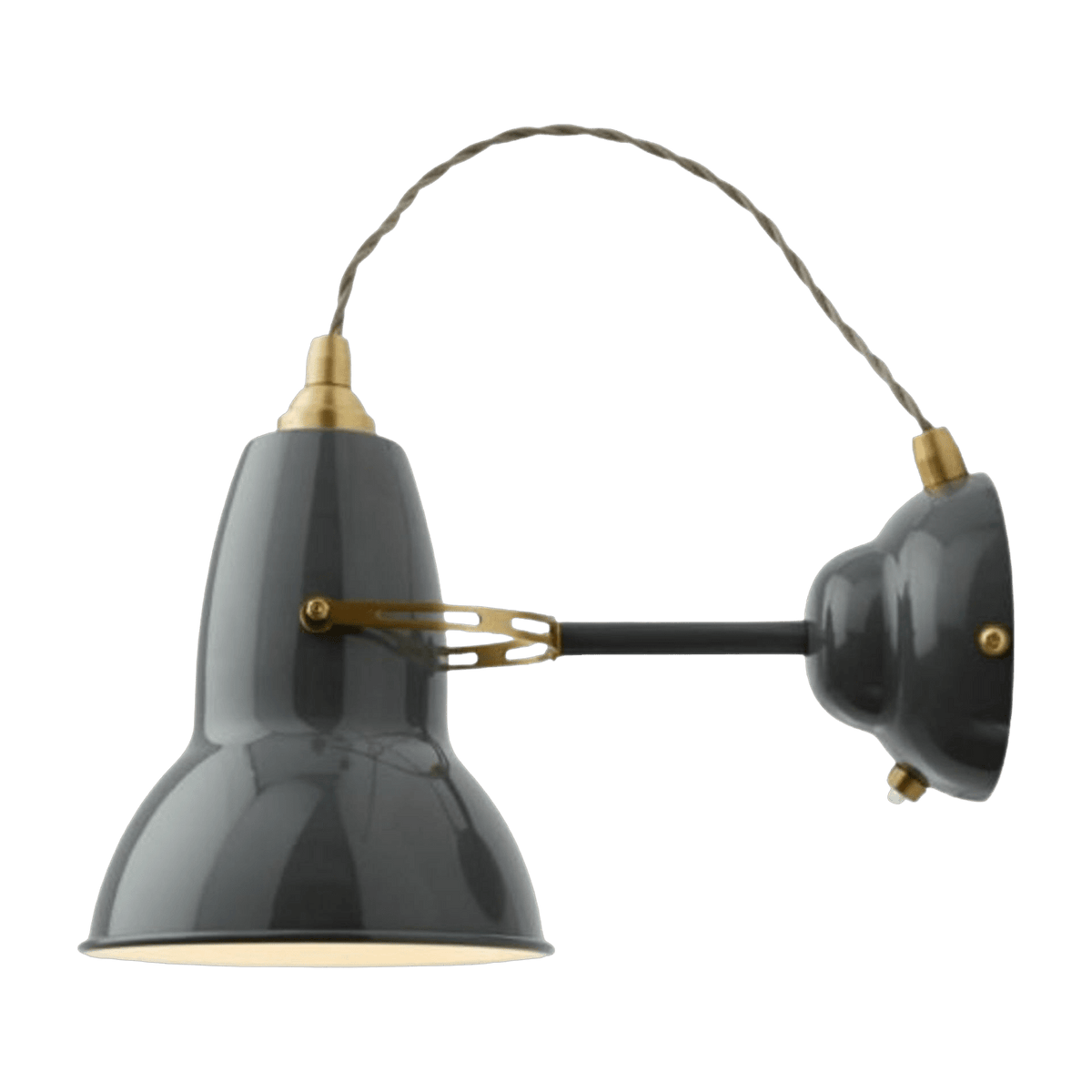 Applique murale grise en laiton Original 1227 - Anglepoise - The Cool Republic