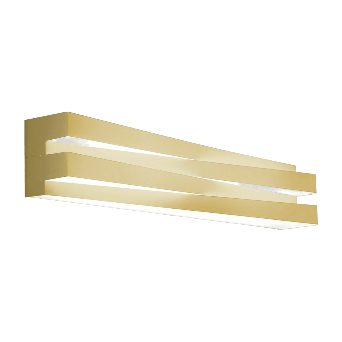 Wall light brass 60 cm Cross - Panzeri - The Cool Republic