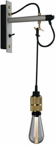 Applique murale laiton et finition pierre Hooked Wall Nude - Buster+Punch - The Cool Republic