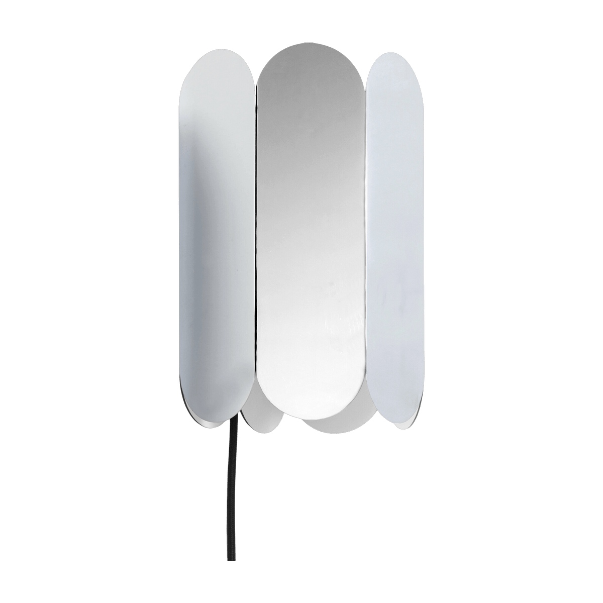 Applique murale miroir avec prise Arcs - Hay - The Cool Republic