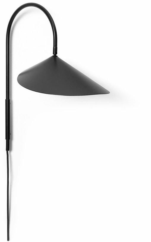 Applique murale noire orientable Arum - Ferm Living - The Cool Republic