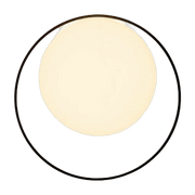 Applique murale noire Outdoor Circ - Estiluz - The Cool Republic