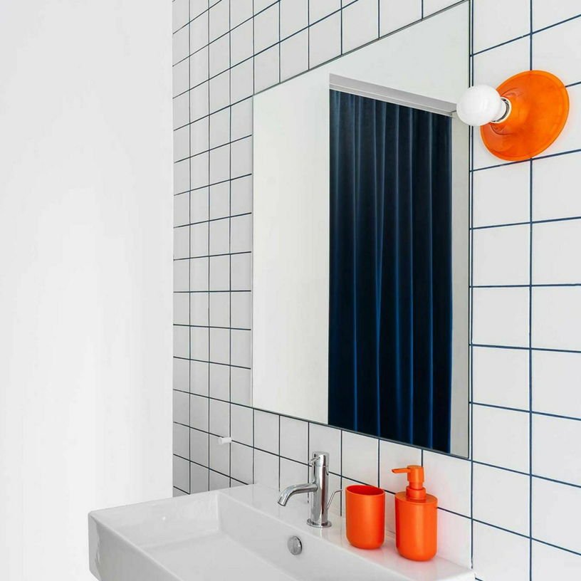 Applique murale orange 14 cm Teti - Artemide - The Cool Republic