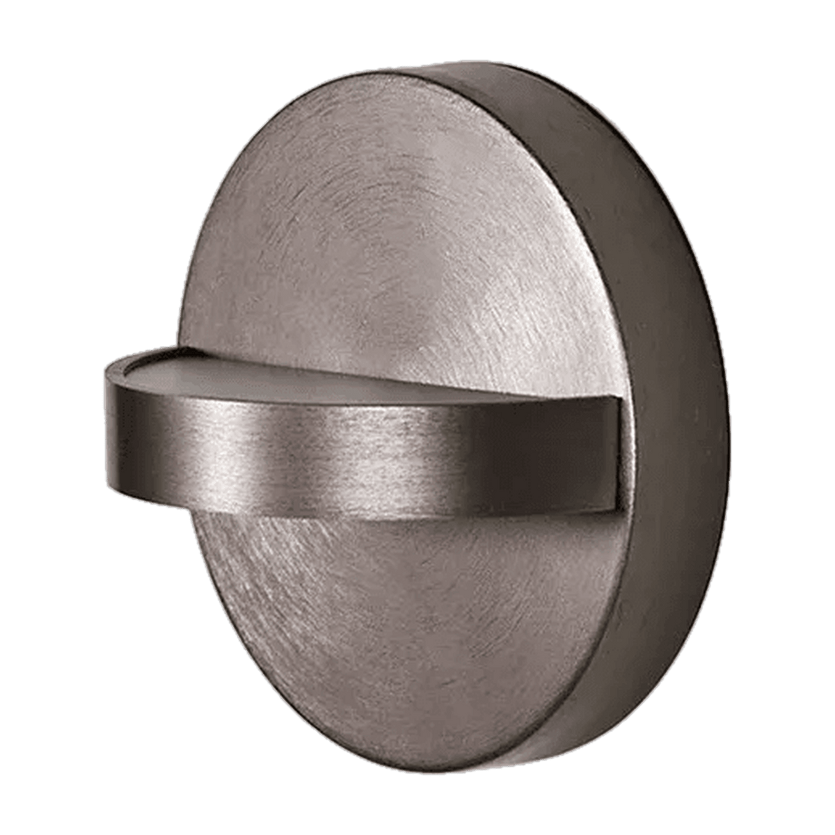 Applique murale ronde en aluminium marron glacé 18x10,5cm Plus - ENO Studio - The Cool Republic