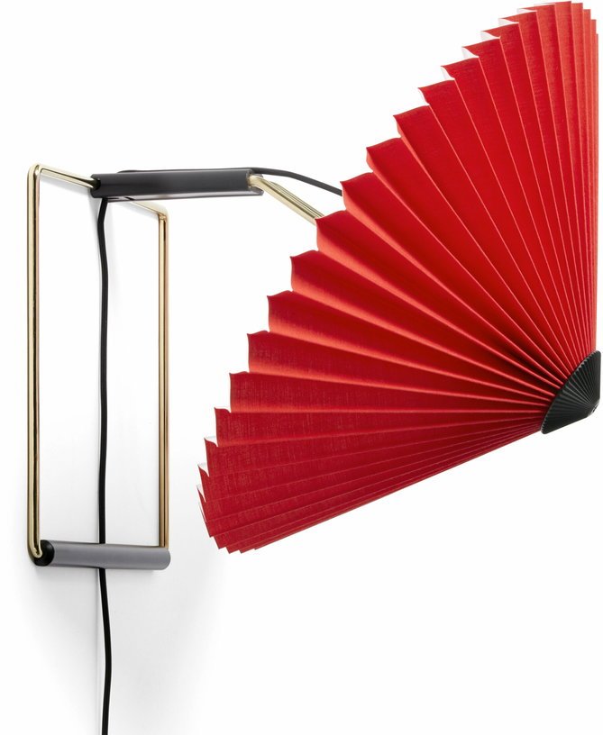 Applique murale rouge vif 300 Matin - Hay - The Cool Republic