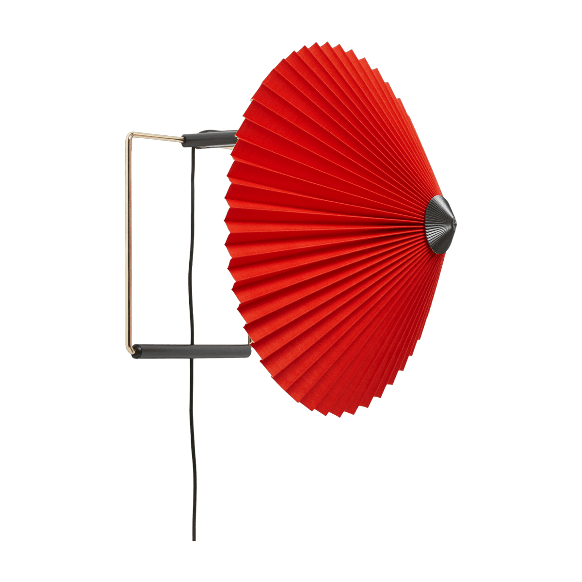Bright red wall lamp 300 Matin - Hay - The Cool Republic