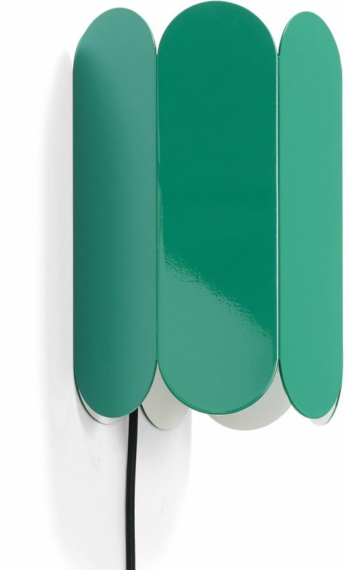 Applique murale sea green avec prise Arcs - Hay - The Cool Republic