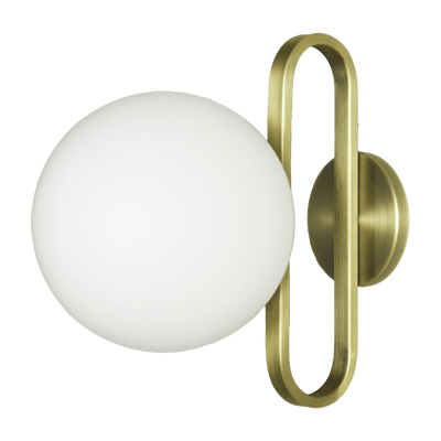 Bathroom wall light gold-plated M Cime IP44 - ENOstudio - The Cool Republic