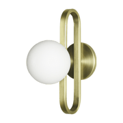 Applique pour salle de bain dorée S Cime IP44 - ENOstudio - The Cool Republic