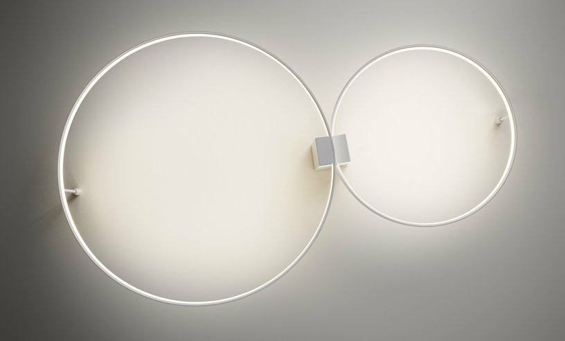 Applique ronde en laiton 25 cm Zero Round - Panzeri - The Cool Republic