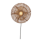 Applique ronde en rotin naturel 40x12 cm Zanzibar - Good & Mojo - The Cool Republic