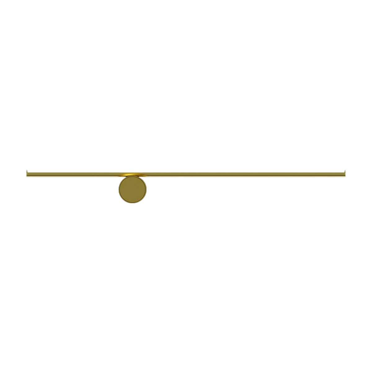 Appliques design en acier anodisé champagne w1 Coordinates - Flos - The Cool Republic