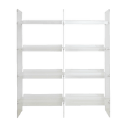 Armoire en acrylique 160 cm transparente HKliving - The Cool Republic